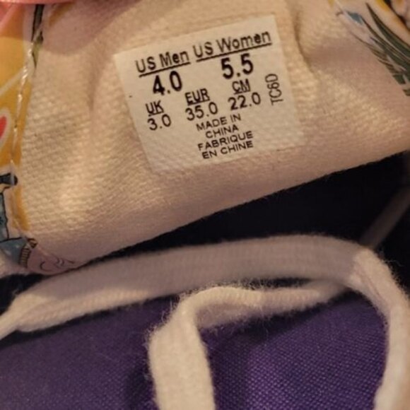 Vans x Alice In Wonderland Men's 4 Women's 5.5 Sneakers Shoes RARE - Picture 9 of 9